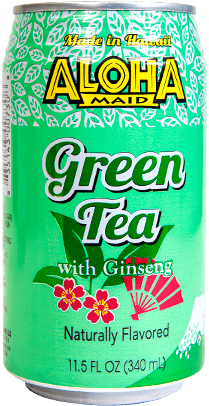 Aloha Maid Green Tea With Ginseng